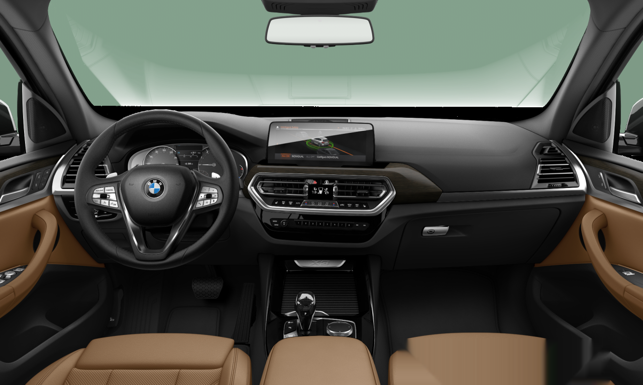 Interior of BMW X3 sDrive30i (G01 (MUE)), VIN 5UX43DP01N9L21181