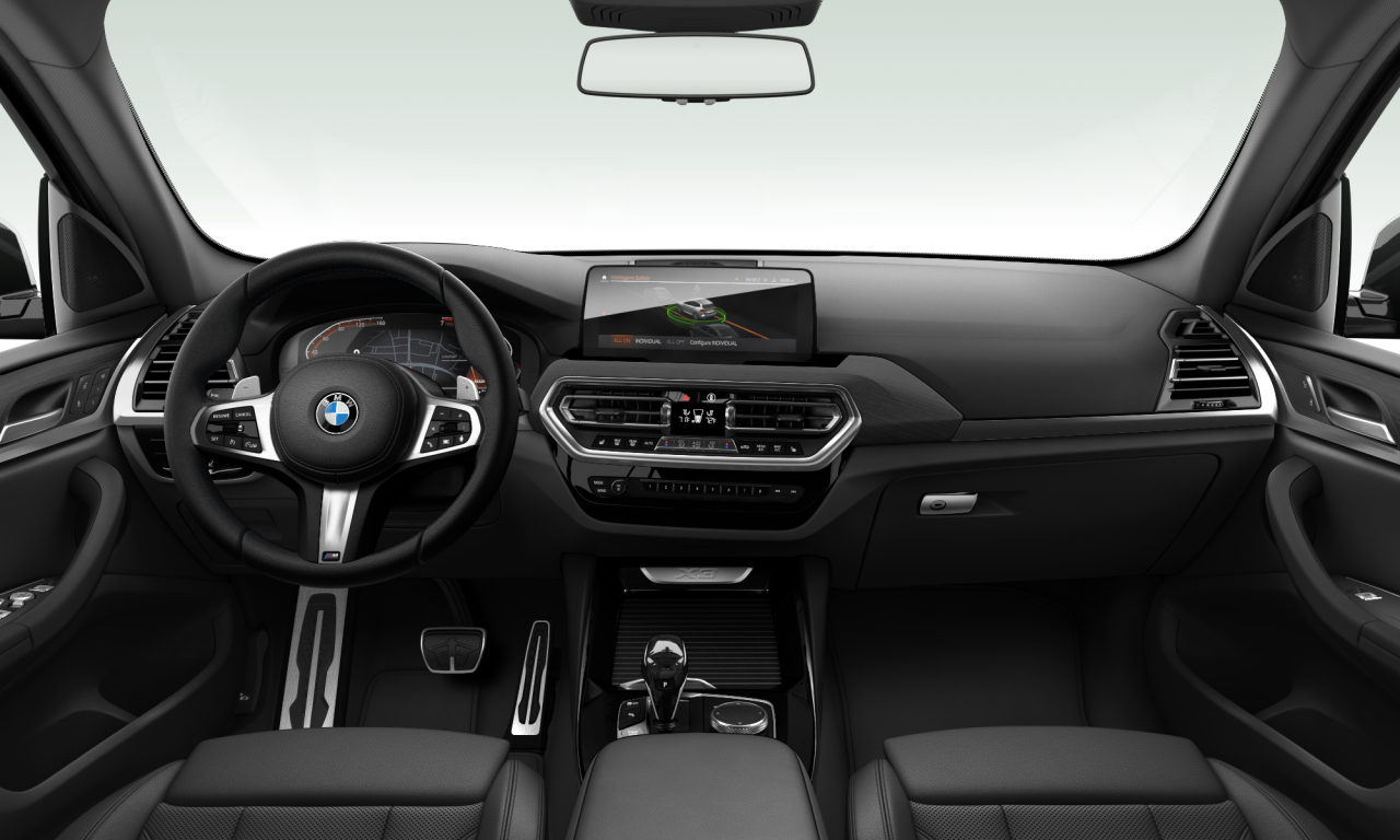 Interior of BMW X3 sDrive30i (G01 (MUE)), VIN 5UX43DP05P9S08773
