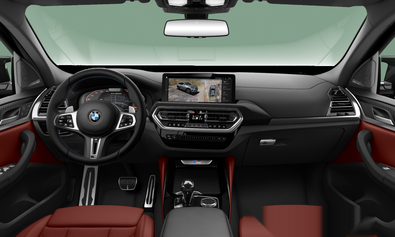 Interior of BMW X4 M40i (G02 (MUE)), VIN 5UX43DT00P9R64355