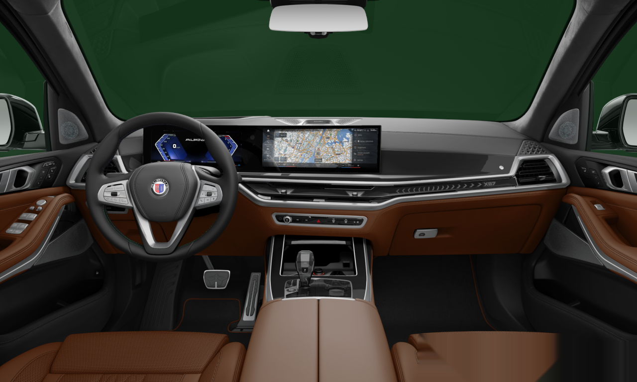 Interior of BMW ALPINA XB7 (G07 (MUE)), VIN 5UX43EM0XS9Z48158
