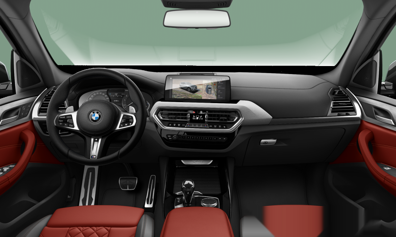 Interior of 2021 BMW X3 xDrive30i (G01 (MUE)), VIN 5UX53DP00N9J91253