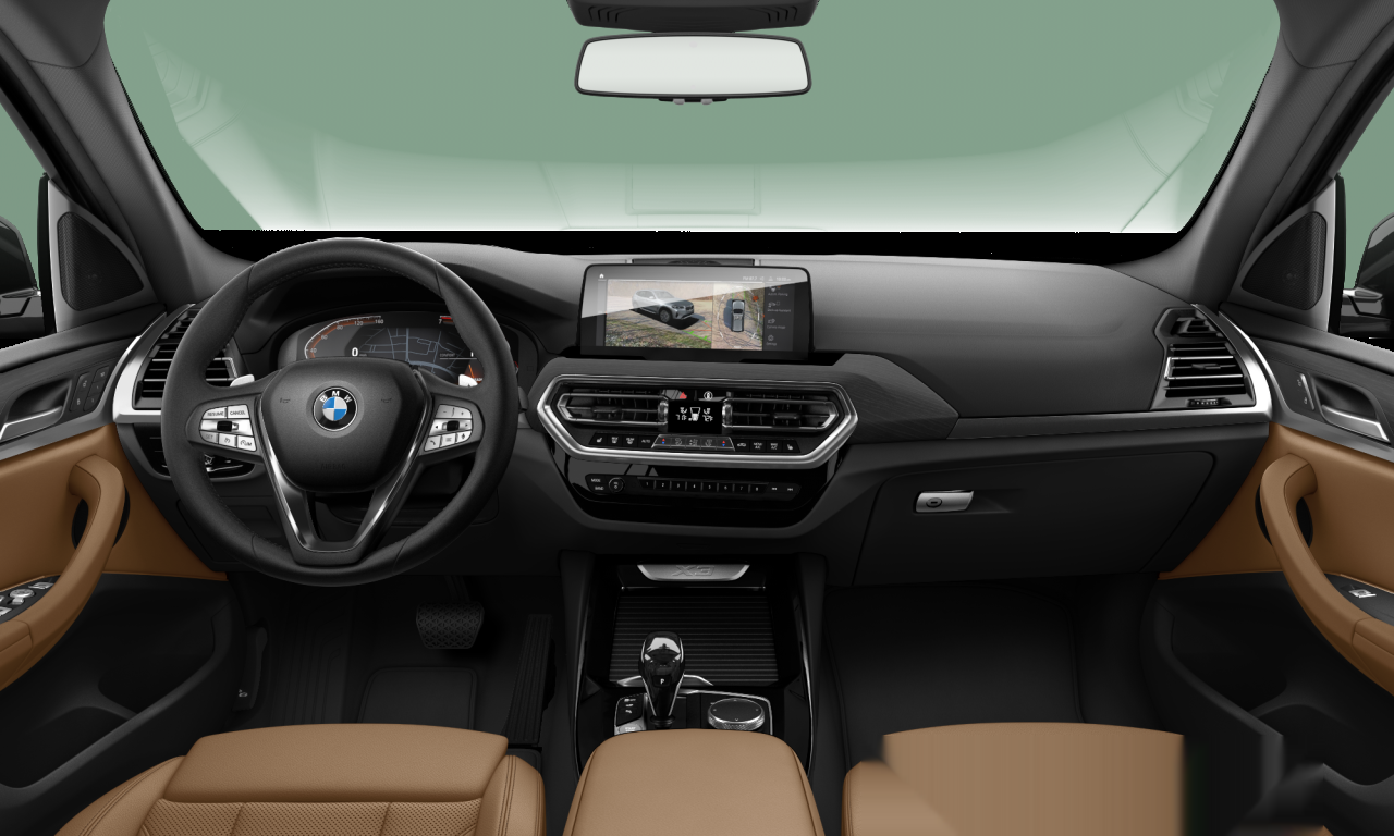 Interior of BMW X3 xDrive30i (G01 (MUE)), VIN 5UX53DP00R9W44227