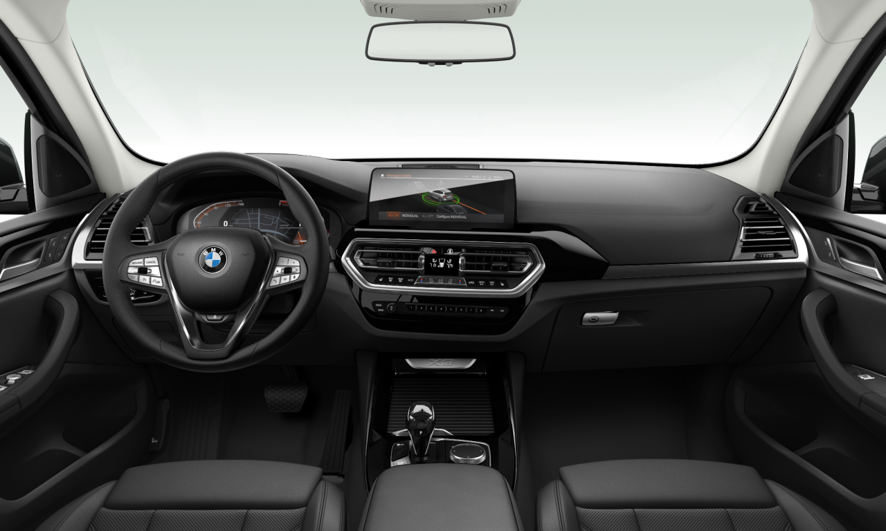 Interior of BMW X3 xDrive30i (G01 (MUE)), VIN 5UX53DP03P9S17699