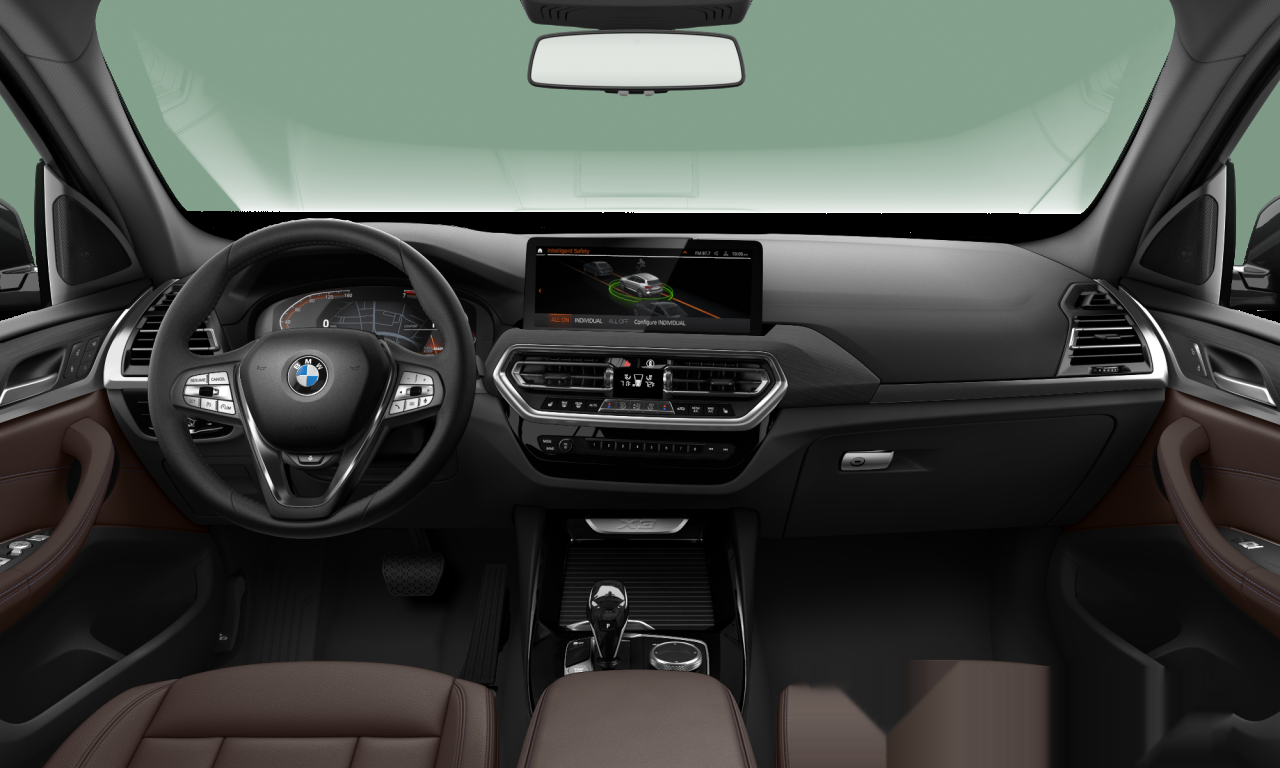 Interior of BMW X3 xDrive30i (G01 (MUE)), VIN 5UX53DP04N9K05591