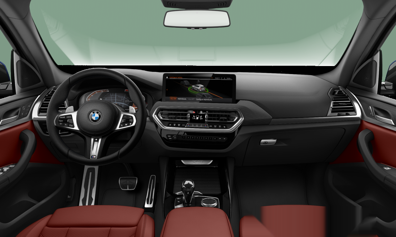 Interior of BMW X3 xDrive30i (G01 (MUE)), VIN 5UX53DP05N9L02122