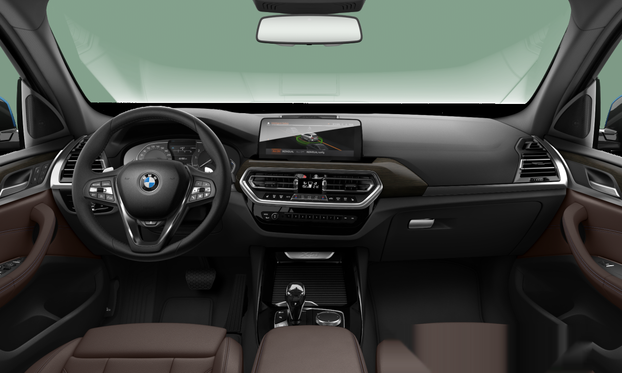 Interior of BMW X3 xDrive30i (G01 (MUE)), VIN 5UX53DP05N9L18949