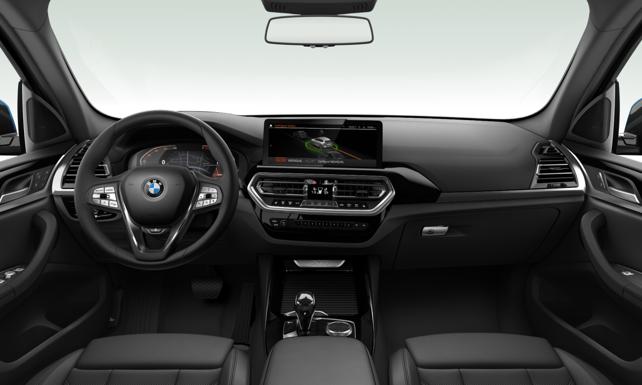 Interior of BMW X3 xDrive30i (G01 (MUE)), VIN 5UX53DP07N9K32848