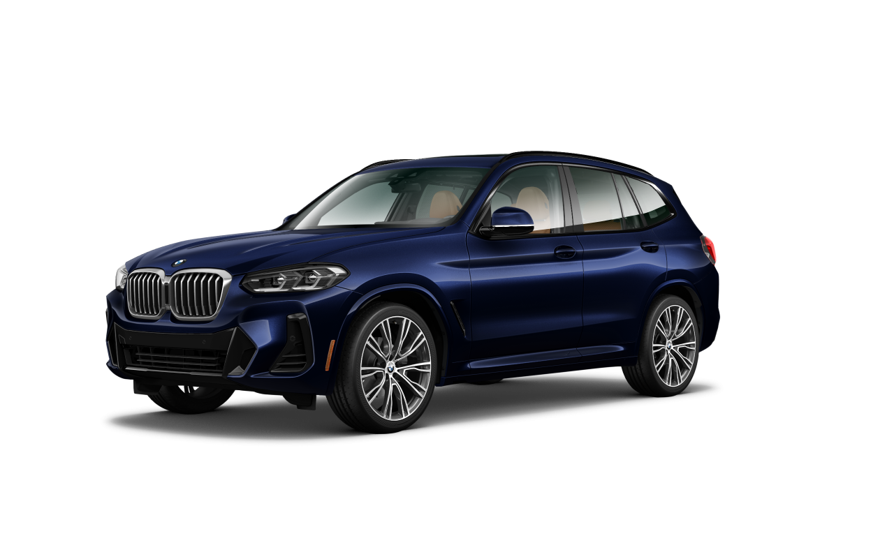 Exterior of BMW X3 xDrive30i (G01 (MUE)), VIN 5UX53DP08N9N39431