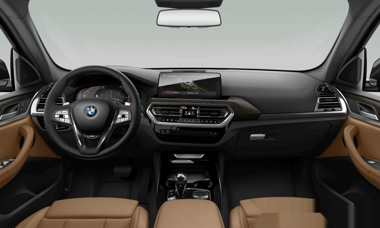 Interior of BMW X3 xDrive30i (Sports Activity Vehicle (5 Doors)), VIN 5UX53DP0XP9T36611