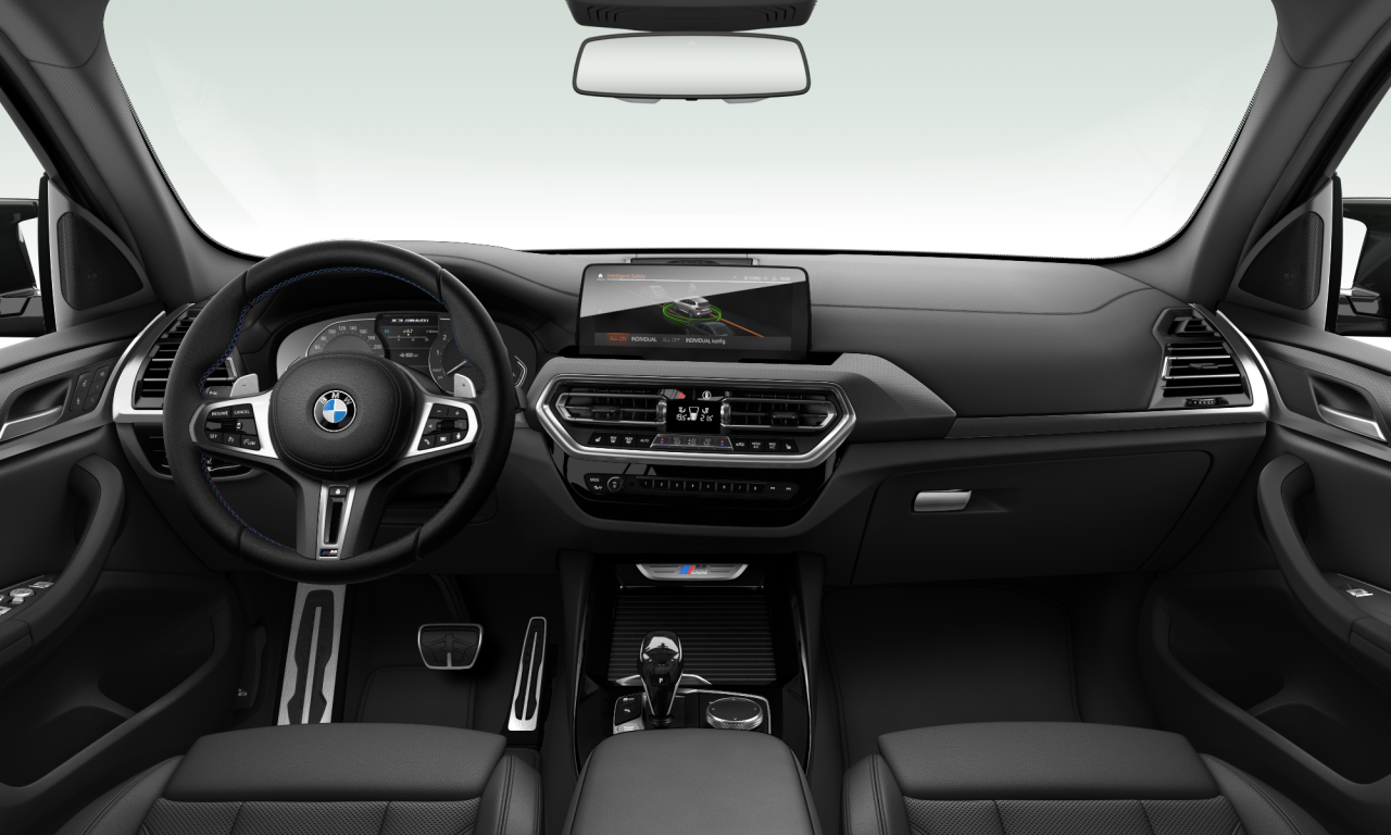 Interior of BMW X3 M40i (G01 (MUE)), VIN 5UX83DP02N9M09903