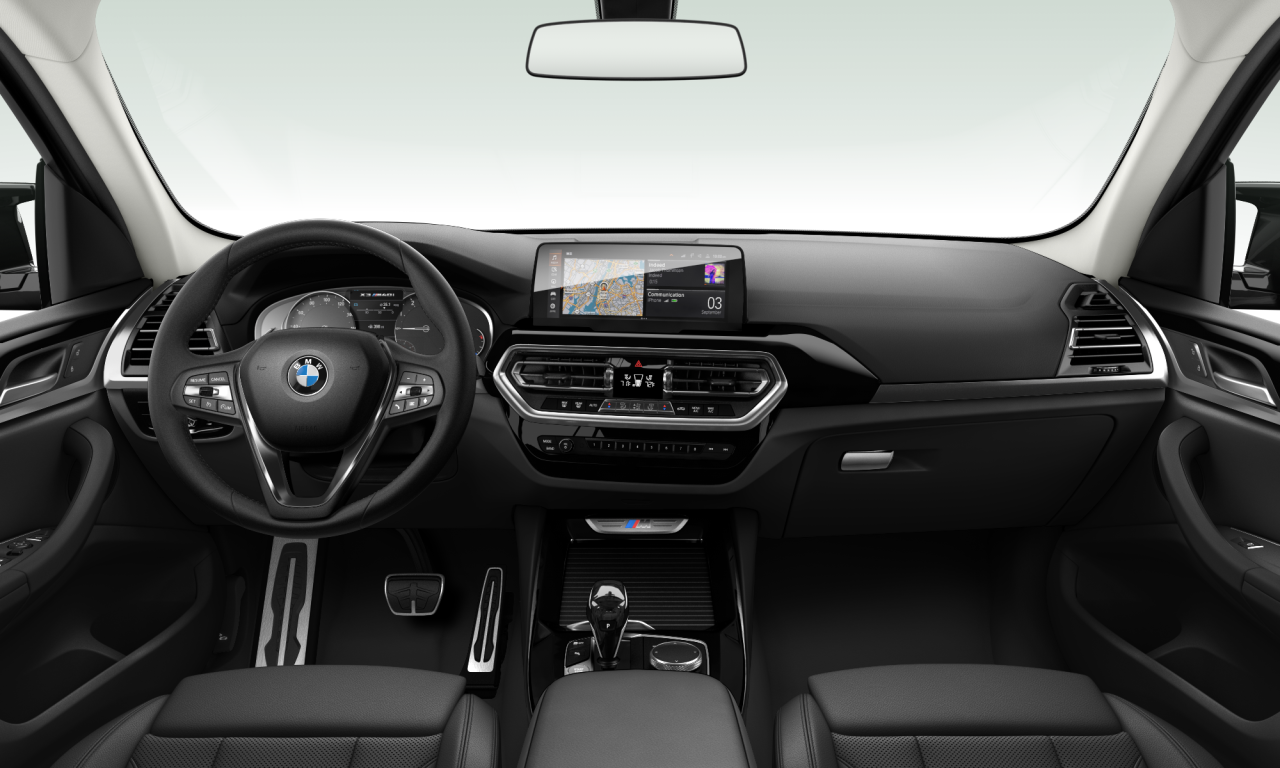 Interior of BMW X3 M40i (G01 (MUE)), VIN 5UX83DP05P9S39703