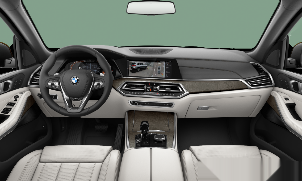 Interior of BMW X5 xDrive40i (G05), VIN 5UXCR6C00N9M90300