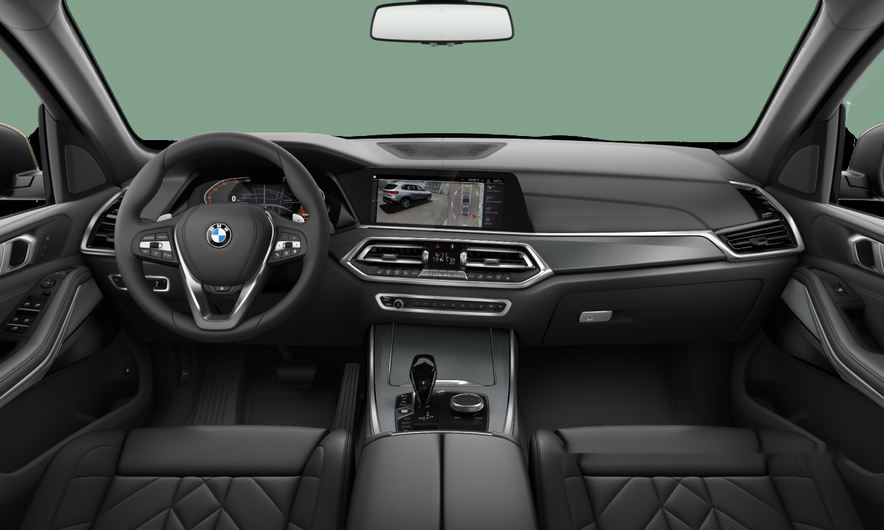 Interior of BMW X5 xDrive40i (G05), VIN 5UXCR6C00P9R12374
