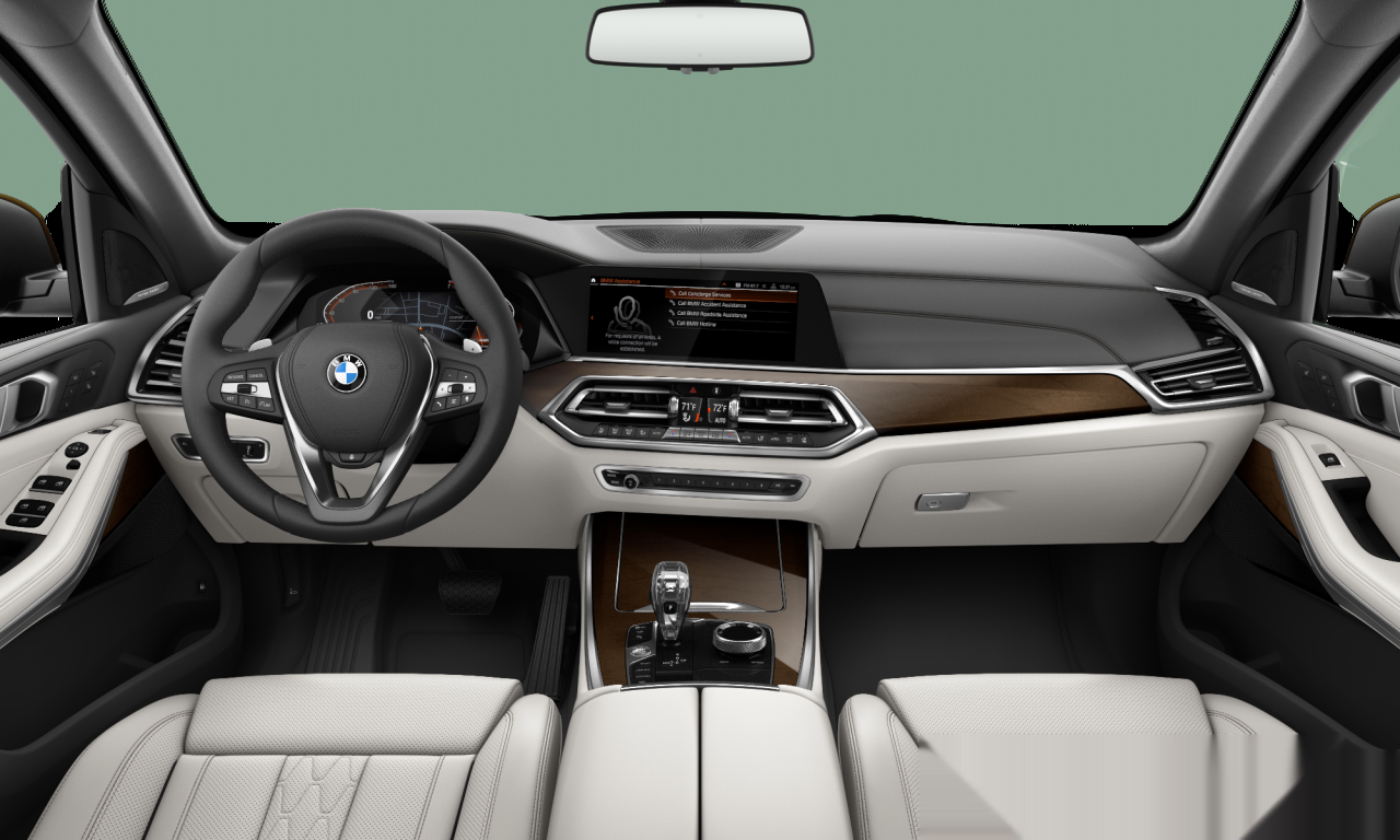 Interior of BMW X5 xDrive40i (G05), VIN 5UXCR6C00P9R68394