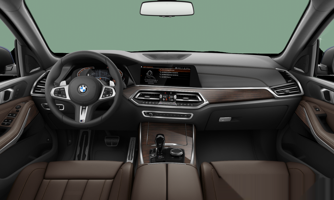 Interior of BMW X5 xDrive40i (G05), VIN 5UXCR6C01L9B48337