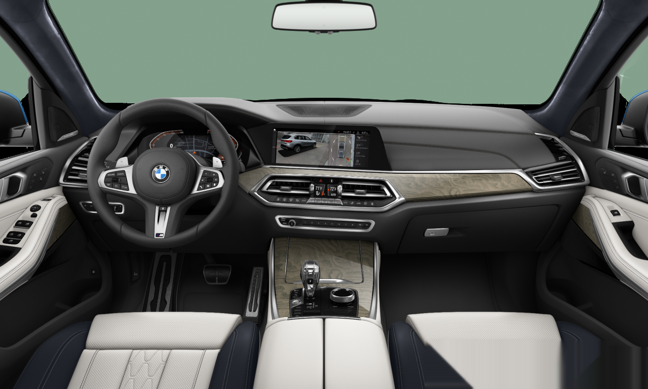 Interior of BMW X5 xDrive40i (G05), VIN 5UXCR6C01L9C93930