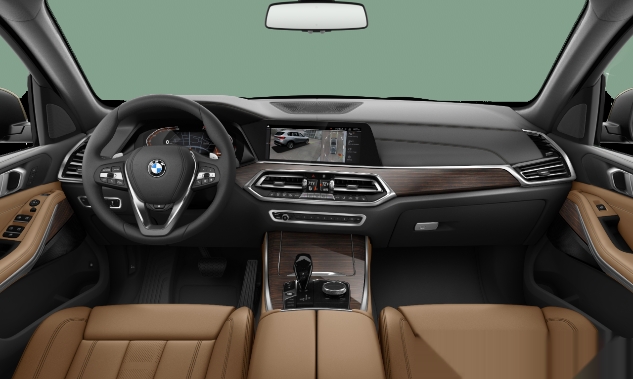 Interior of BMW X5 xDrive40i (G05), VIN 5UXCR6C01M9F58802