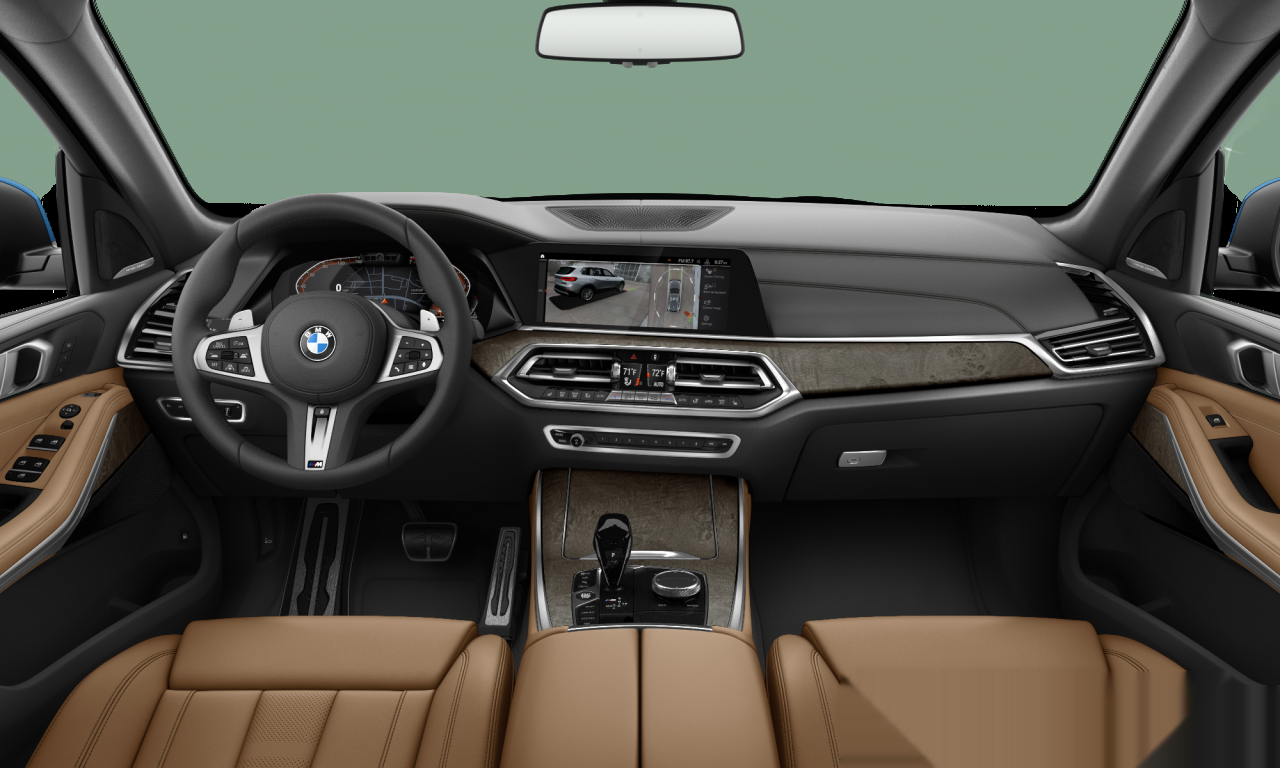 Interior of BMW X5 xDrive40i (G05), VIN 5UXCR6C01M9G81211