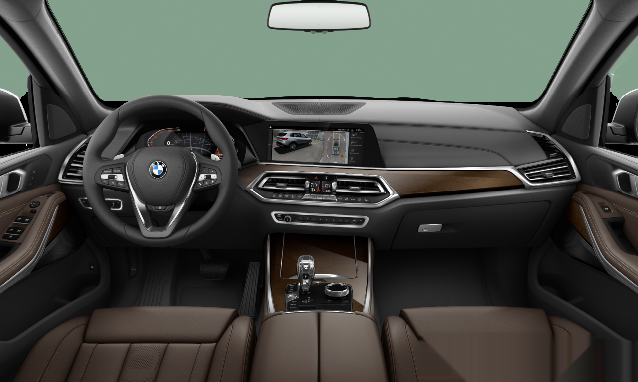 Interior of BMW X5 xDrive40i (G05), VIN 5UXCR6C01N9J19081