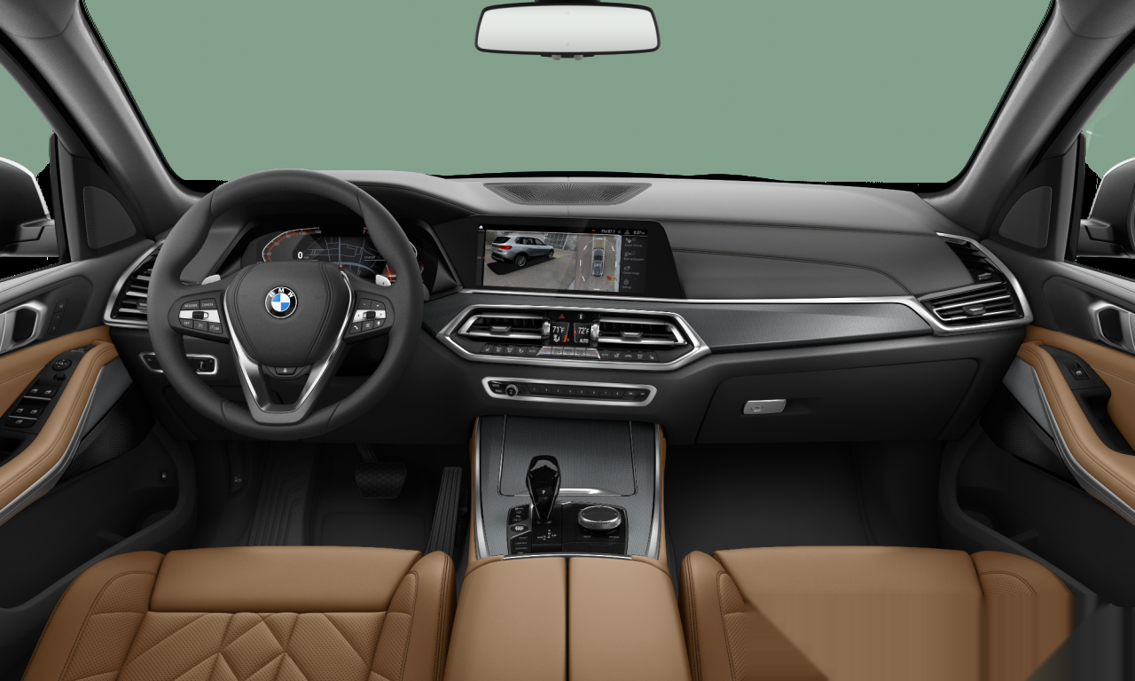Interior of BMW X5 xDrive40i (G05), VIN 5UXCR6C01P9N71423
