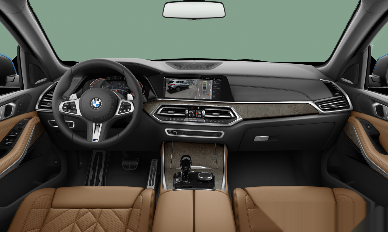 Interior of BMW X5 xDrive40i (G05), VIN 5UXCR6C01P9P33759
