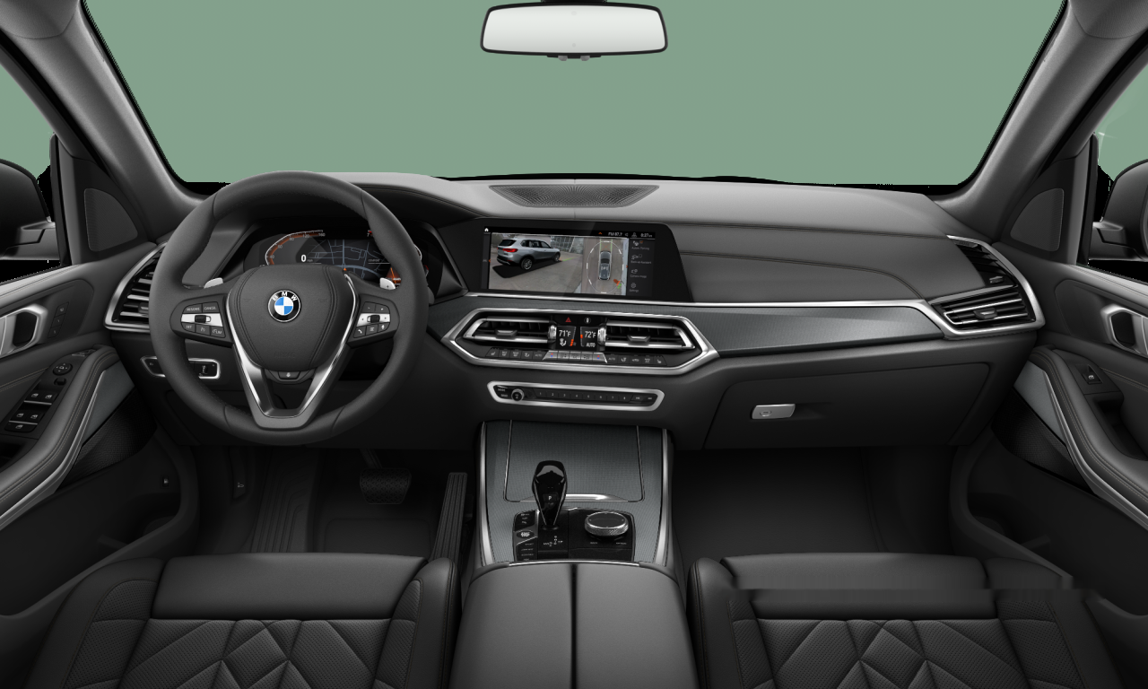Interior of BMW X5 xDrive40i (G05), VIN 5UXCR6C01P9R70672