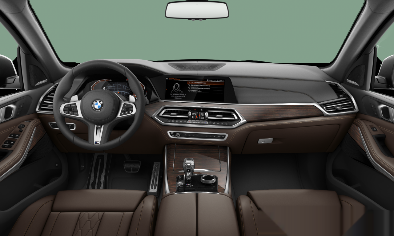 Interior of BMW X5 xDrive40i (G05), VIN 5UXCR6C02L9C05788