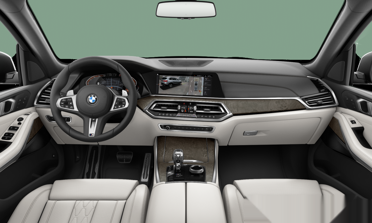 Interior of 2021 BMW X5 xDrive40i (G05), VIN 5UXCR6C02N9J22233