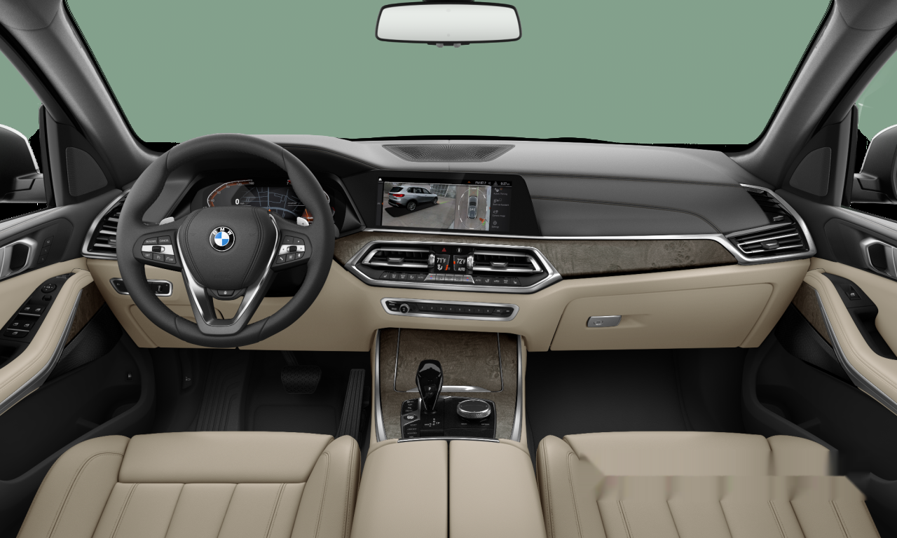 Interior of BMW X5 xDrive40i (G05), VIN 5UXCR6C02N9N19506