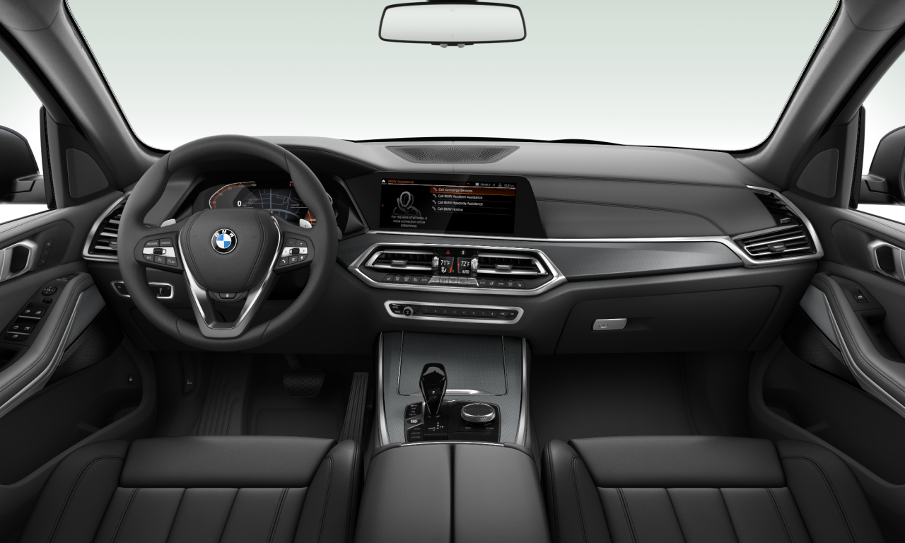 Interior of BMW X5 xDrive40i (G05), VIN 5UXCR6C03L9B74955