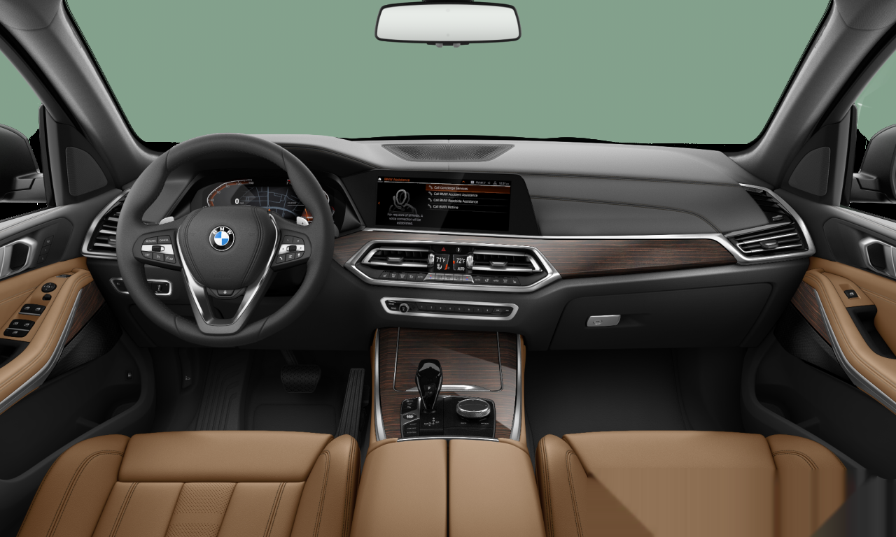 Interior of BMW X5 xDrive40i (G05), VIN 5UXCR6C03M9E34627