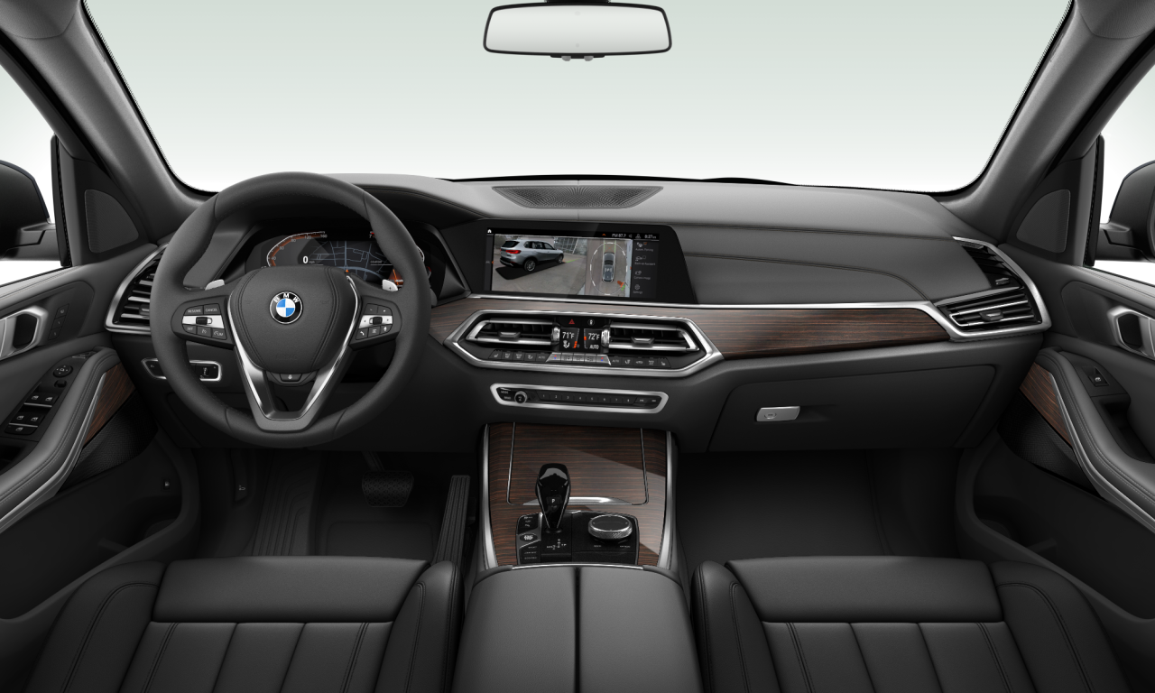Interior of BMW X5 xDrive40i (G05), VIN 5UXCR6C03M9F28572