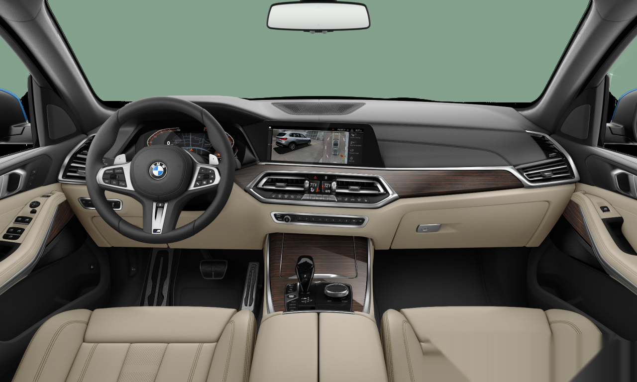 Interior of BMW X5 xDrive40i (G05), VIN 5UXCR6C03M9F35411