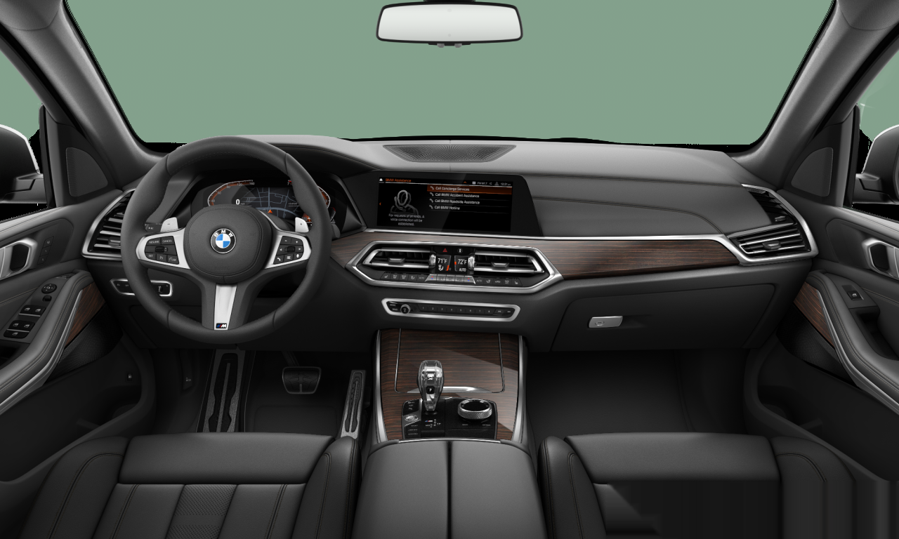 Interior of BMW X5 xDrive40i (G05), VIN 5UXCR6C03M9H31655
