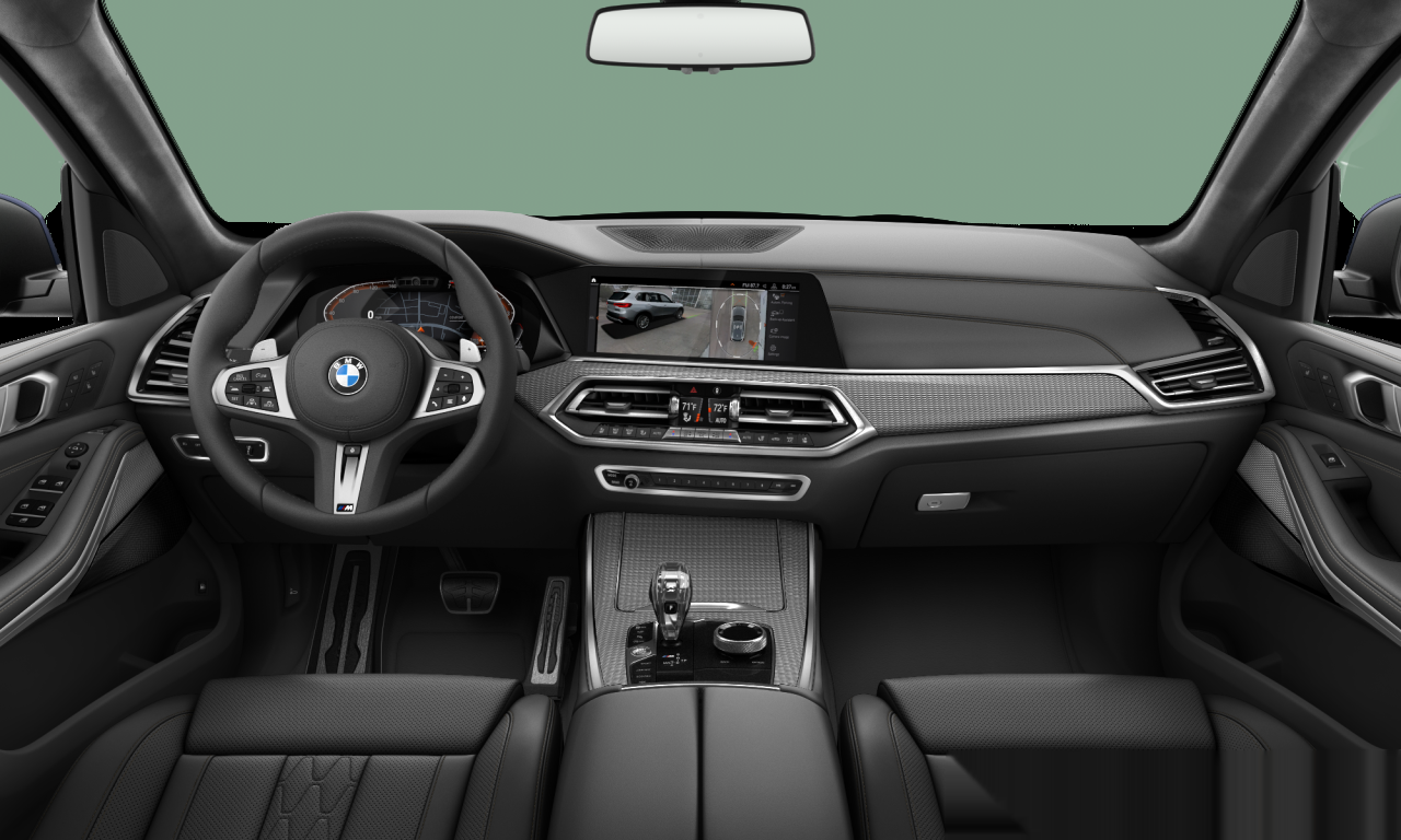 Interior of BMW X5 xDrive40i (G05), VIN 5UXCR6C03N9K75459