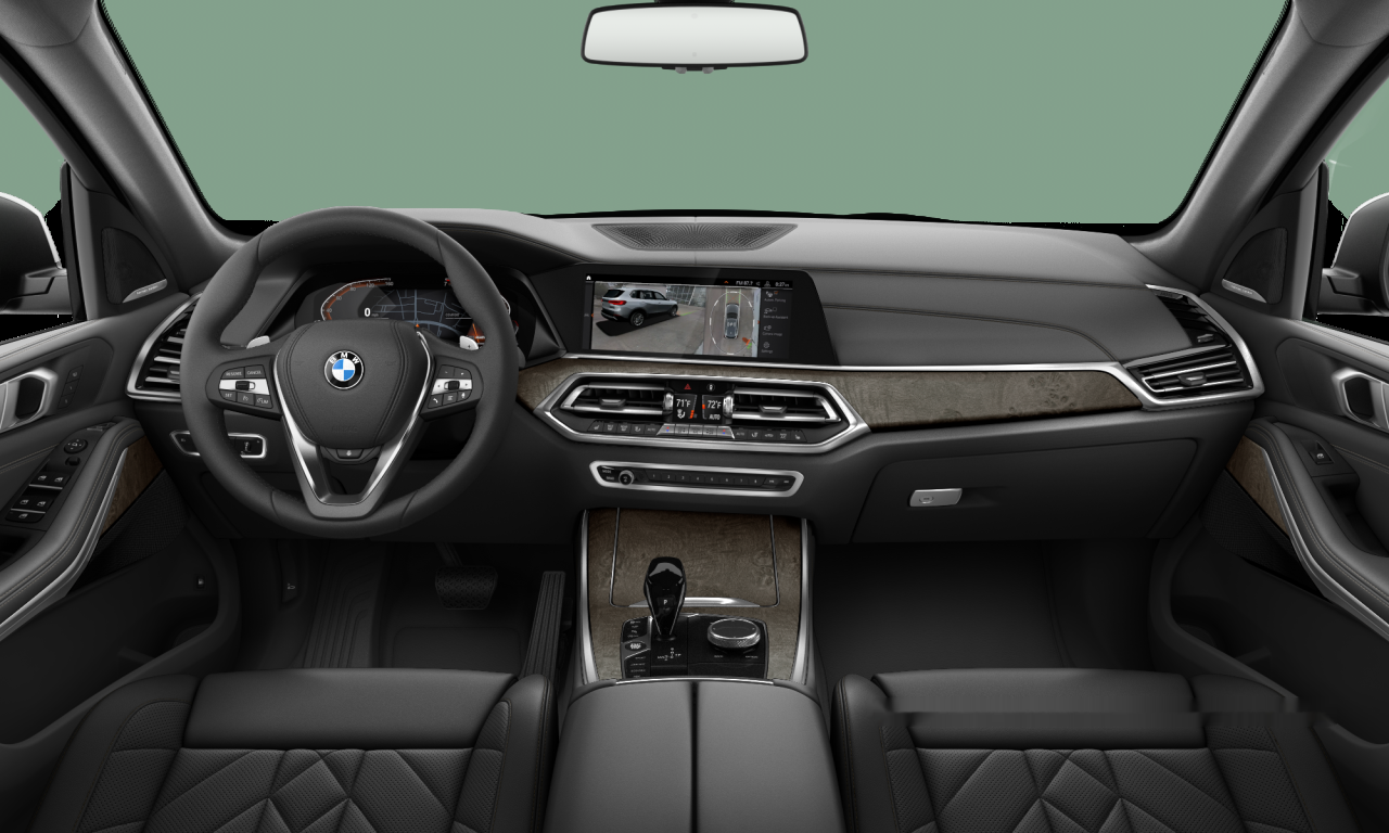 Interior of BMW X5 xDrive40i (G05), VIN 5UXCR6C03P9P91825