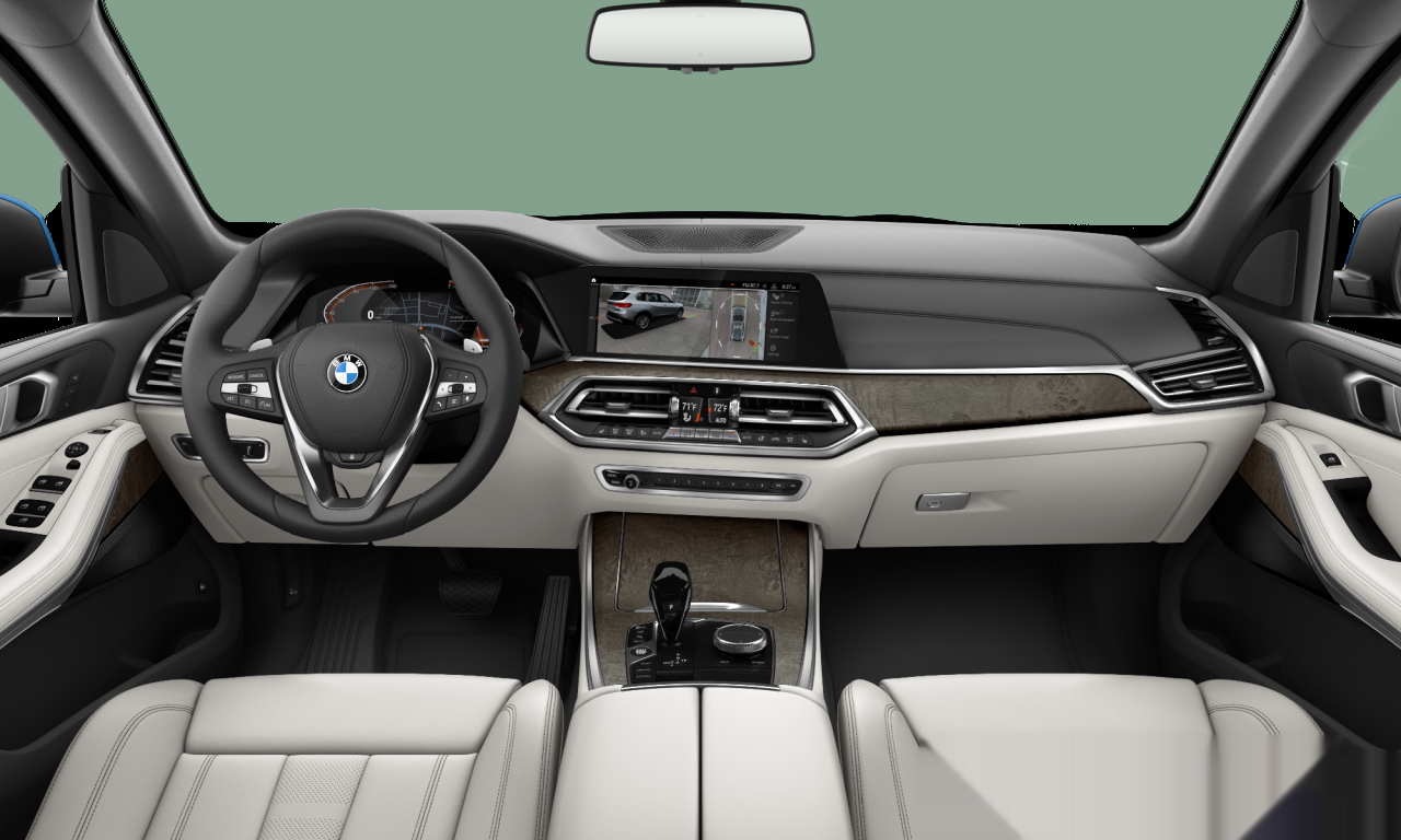 Interior of 2019 BMW X5 xDrive40i (G05), VIN 5UXCR6C04LLL82813