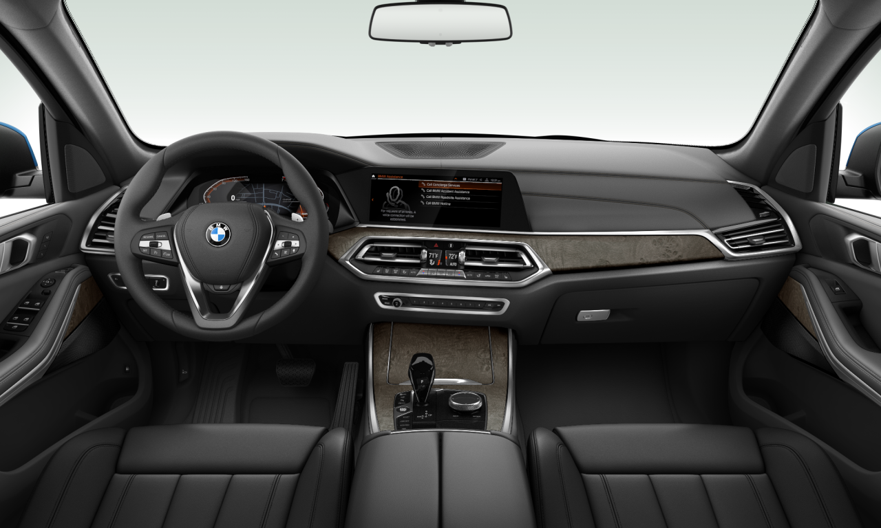 Interior of BMW X5 xDrive40i (G05), VIN 5UXCR6C04N9K70545