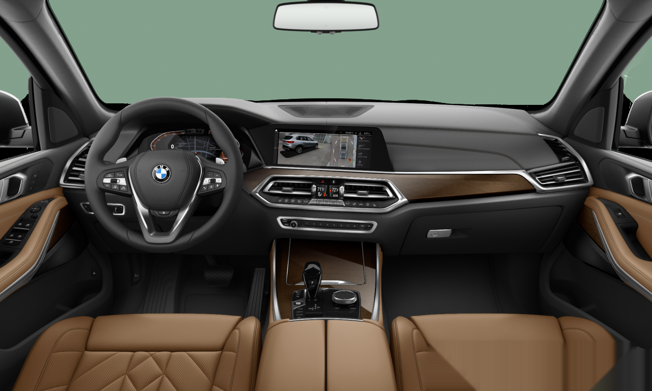 Interior of BMW X5 xDrive40i (G05), VIN 5UXCR6C04P9P49339