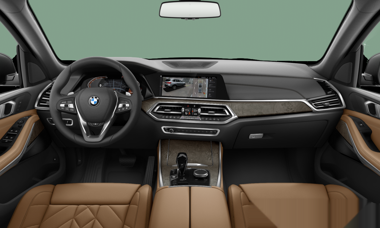 Interior of BMW X5 xDrive40i (G05), VIN 5UXCR6C04P9P67825