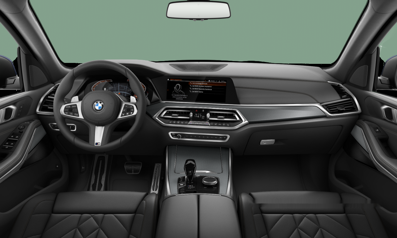 Interior of BMW X5 xDrive40i (G05), VIN 5UXCR6C04P9R54191