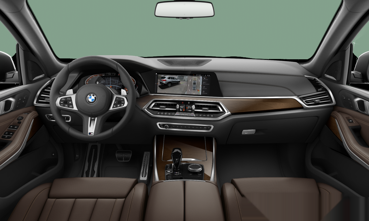 Interior of BMW X5 xDrive40i (G05), VIN 5UXCR6C05L9B98822