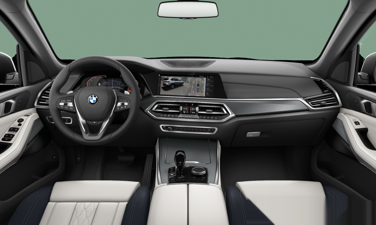 Interior of BMW X5 xDrive40i (G05), VIN 5UXCR6C05L9C55682