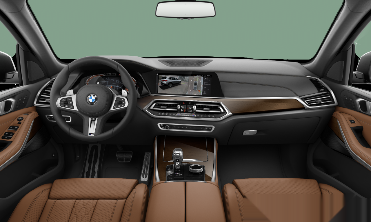 Interior of BMW X5 xDrive40i (G05), VIN 5UXCR6C05N9K43371