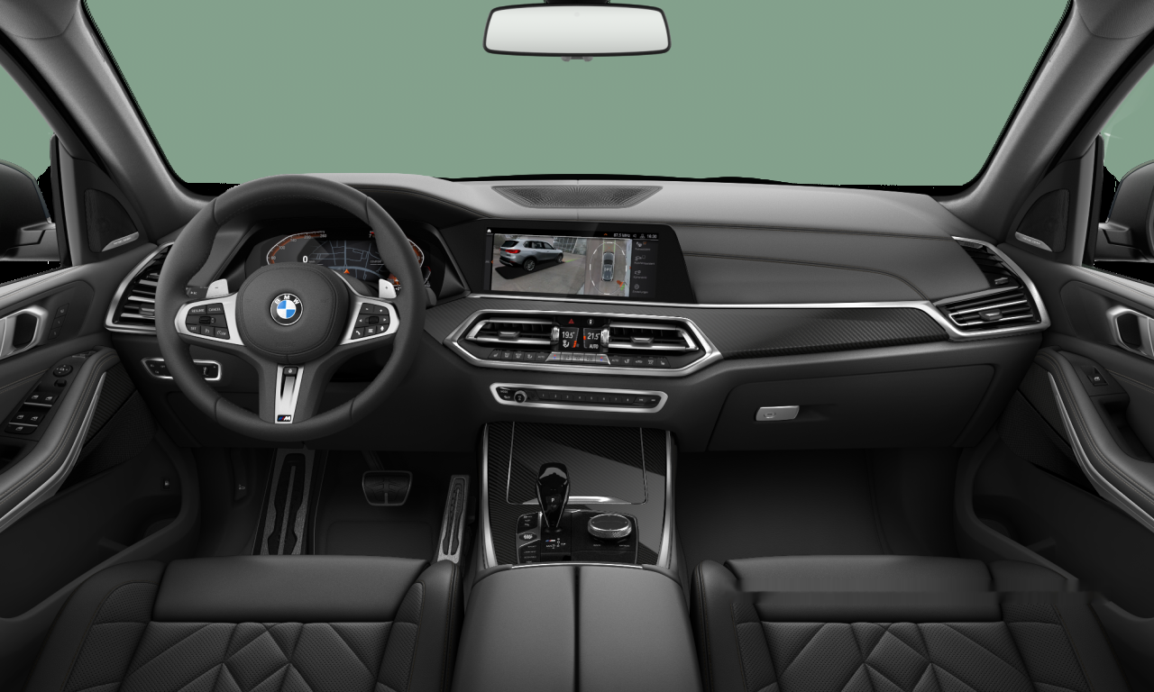 Interior of BMW X5 xDrive40i (G05), VIN 5UXCR6C05P9R66818