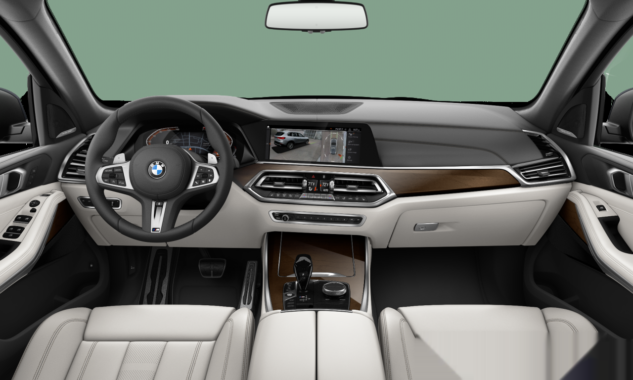 Interior of BMW X5 xDrive40i (G05), VIN 5UXCR6C06L9C31486