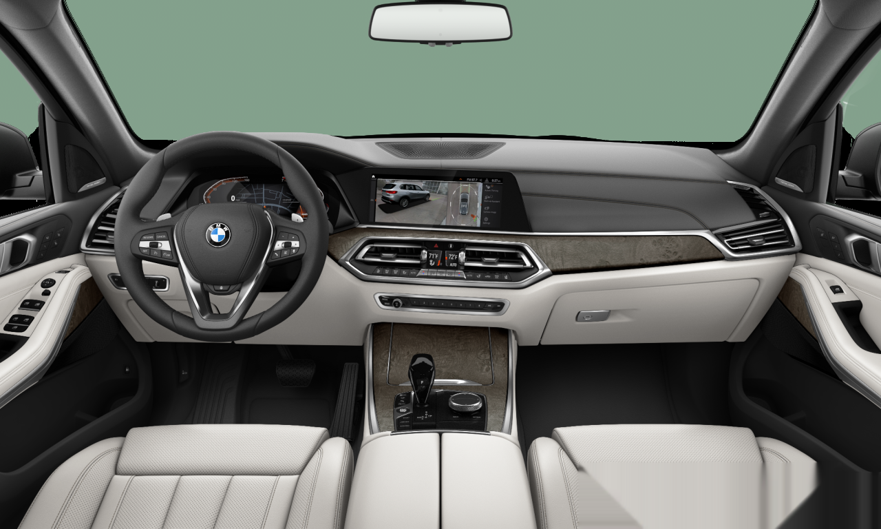 Interior of 2019 BMW X5 xDrive40i (G05), VIN 5UXCR6C06LLL76494