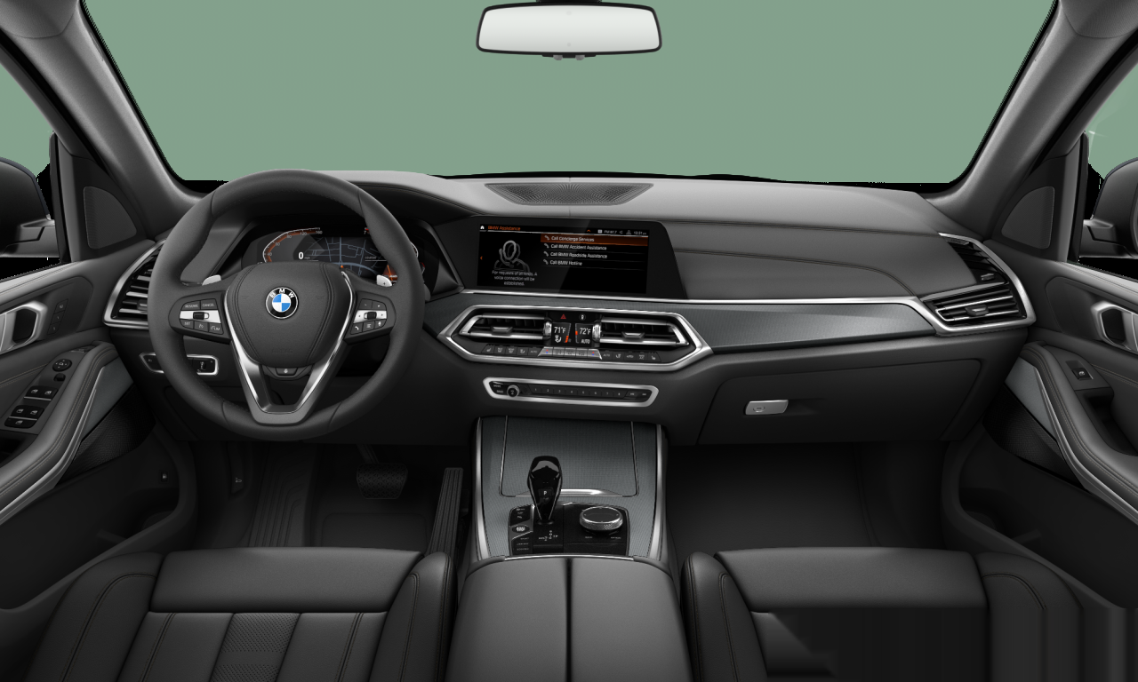 Interior of BMW X5 xDrive40i (G05), VIN 5UXCR6C06N9K11240
