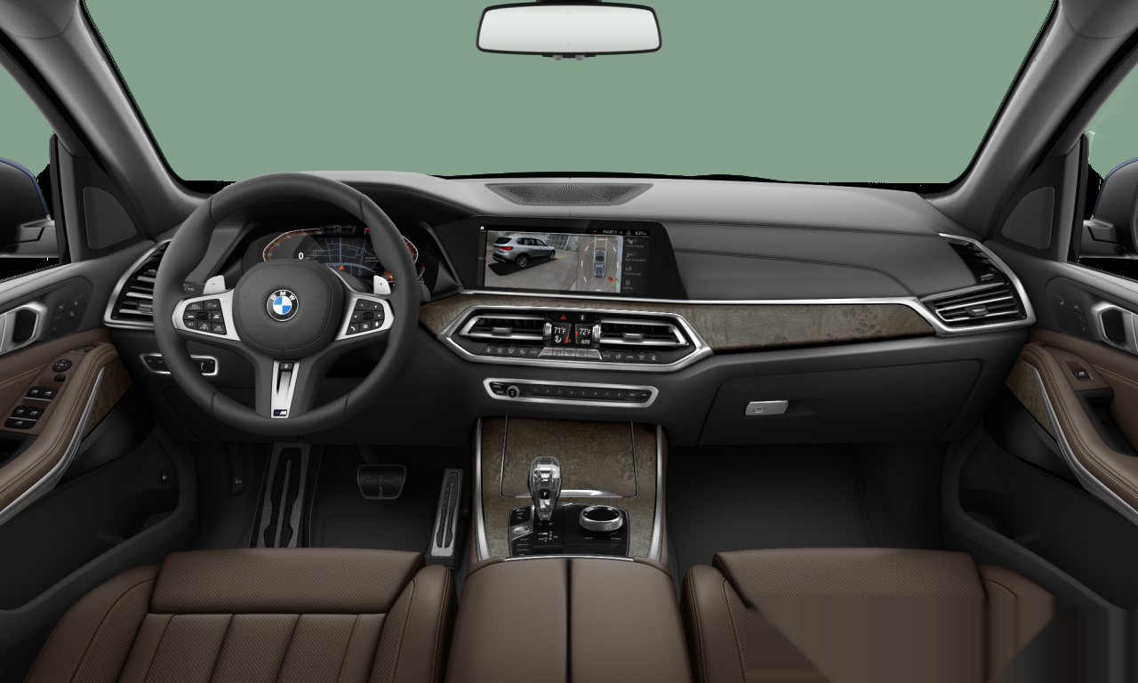 Interior of BMW X5 xDrive40i (G05), VIN 5UXCR6C06N9M07856