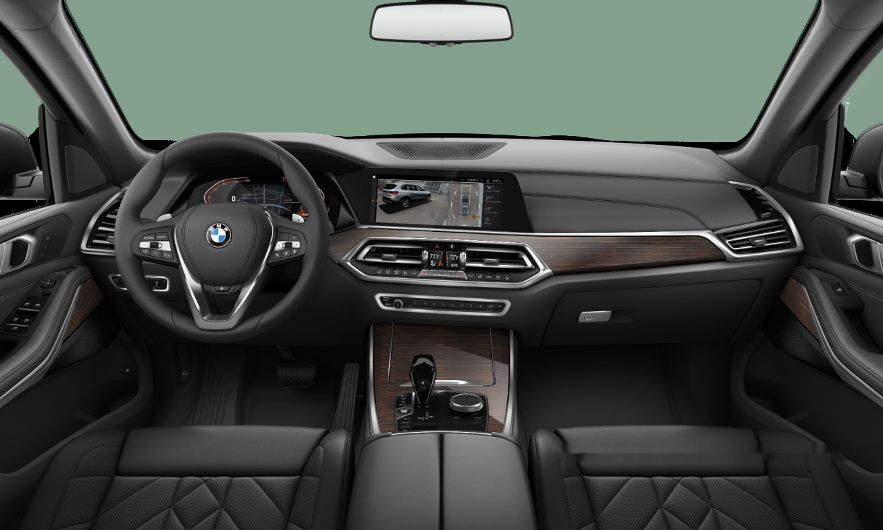 Interior of 2022 BMW X5 xDrive40i (G05), VIN 5UXCR6C06P9N96110